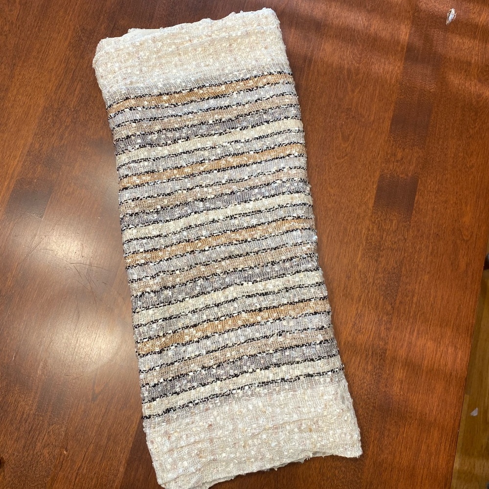 Metallic Color Scarf